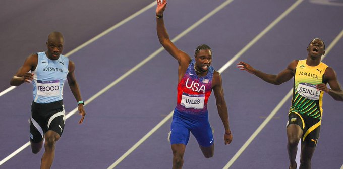 Men’s 100m sprint in Paris Olympics